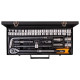 Набір торцевих насадок 1/2" 26шт CrV50BV30 MASTERTOOL PROFI