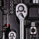 Набір торцевих насадок 1/4" 1/2" 72шт CrV50BV30 MASTERTOOL PROFI
