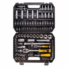 Набір торцевих насадок і біти 1/4" 1/2" 108шт CrV MASTERTOOL