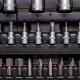 Набір торцевих насадок і біти 1/4" 1/2" 108шт CrV MASTERTOOL