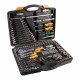 Набір торцевих насадок і біти 1/4" 1/2" 121шт CrV50BV30 MASTERTOOL PROFI