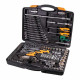 Набір торцевих насадок і біти 1/4" 1/2" 121шт CrV50BV30 MASTERTOOL PROFI