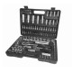 Набір насадок торцевих та біти 1/4" 1/2" CrV 108шт MASTERTOOL