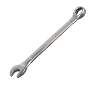 Ключ ріжково-накидний 10×10мм CrV satine MASTERTOOL – 71-1010