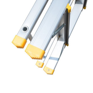 Драбина-стрем'янка 4 сходинки алюмінієва MASTERTOOL – 79-1104