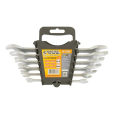 Ключі ріжкові 6шт 6-17мм CrV MASTERTOOL