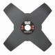 Ніж для тримера Ø255×25.4мм 4Т гострокінцевий MASTERTOOL – 19-1917