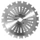 Диск для тримера Ø255×25.4мм 40Т із твердосплавними напайками MASTERTOOL SPIKE –19-2003