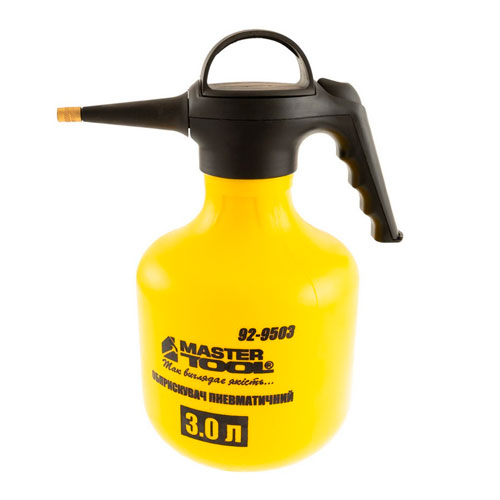 Обприскувач пневматичний 3,0л ручний MASTERTOOL – 92-9503