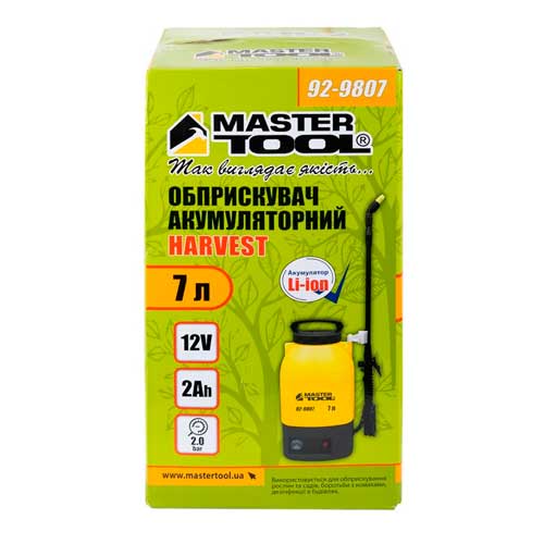 Обприскувач акумуляторний 7л Harvest MASTERTOOL – 92-9807