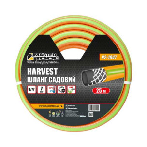 Шланг для полива ¾" армированный 25м трехслойный MASTERTOOL HARVEST – 92-1047