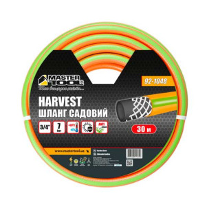 Шланг для полива ¾" армированный 30м трехслойный MASTERTOOL HARVEST – 92-1048
