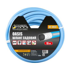 Шланг для поливу ¾" армований 15м тришаровий MASTERTOOL OASIS – 92-1055