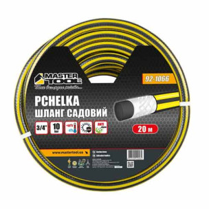 Шланг для поливу ¾" армований 20м тришаровий MASTERTOOL PCHELKA – 92-1066