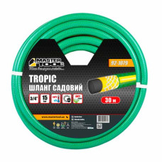 Шланг для поливу ¾" армований 30м тришаровий MASTERTOOL TROPIC – 92-1079