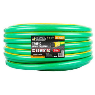 Шланг для полива ¾" армированный 50м трехслойный MASTERTOOL TROPIC – 92-1080