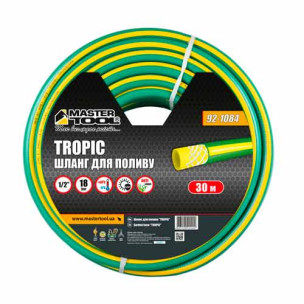 Шланг для поливу ½" армований 30м тришаровий MASTERTOOL TROPIC – 92-1084
