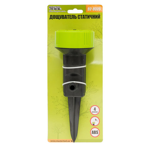 Дождеватель для полива 4-х режимный подключение ½" MASTERTOOL – 92-9325