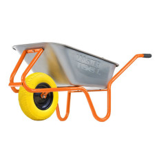 Тачка садово-будівельна одноколісна 100л/180 кг MASTERTOOL – 79-9815