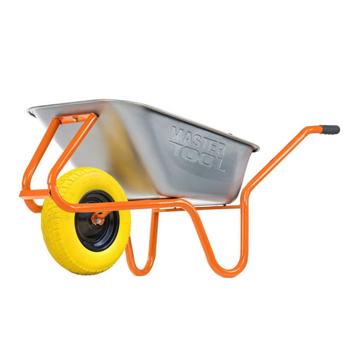 Тачка садово-будівельна одноколісна 85л/180 кг MASTERTOOL – 79-9816