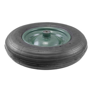 Колесо для тачки 14" пневматическое с камерой на втулке MASTERTOOL – 79-9829