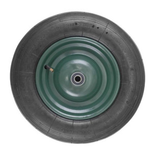 Колесо для тачки 14" пневматичне з камерою на втулці MASTERTOOL – 79-9829