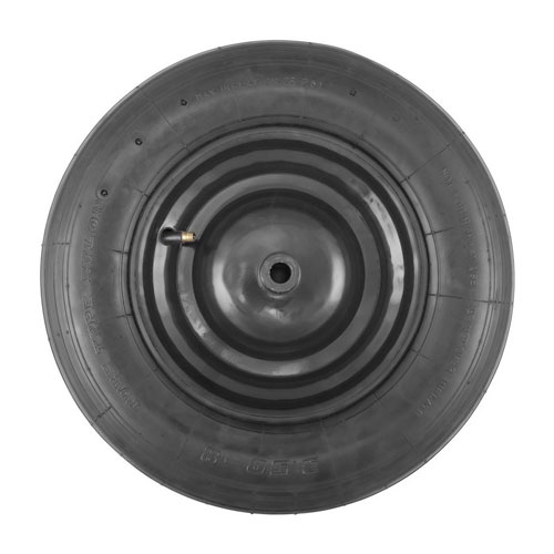 Колесо для тачки 14" пневматичне з камерою на підшипнику MASTERTOOL – 79-9842
