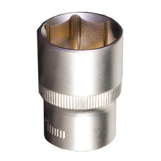 Головка торцева 21мм 6-гранна 1/2" коротка CrV MASTERTOOL – 78-0021
