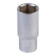 Головка торцева 27мм 6-гранна 1/2" довга CrV MASTERTOOL – 78-0527