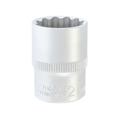 Головка торцева 21мм 12-гранна 1/2" CrV MASTERTOOL – 78-0621