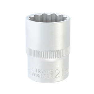 Головка торцева 21мм 12-гранна 1/2" CrV MASTERTOOL – 78-0621