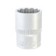 Головка торцева 21мм 12-гранна 1/2" CrV MASTERTOOL – 78-0621
