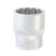 Головка торцева 24мм 12-гранна 1/2" CrV MASTERTOOL – 78-0624