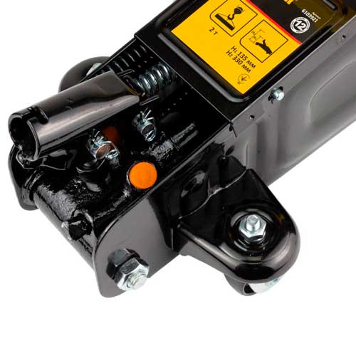 Домкрат гидравлический подкатной 2т в кейсе SIGMA – 6103921