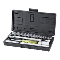 Набір торцевих насадок 1/4" 3/8" 20шт CrV Start GRAD