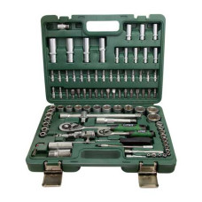 Набір торцевих насадок і біти 1/4" 1/2" 94шт CrV GRAD