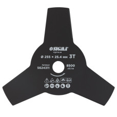 Ніж для тримера Ø255×25.4мм 3Т гострокінцевий SIGMA – 5624311