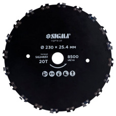Диск для тримера Ø230×25.4мм 20Т ланцюговий SIGMA – 5624651