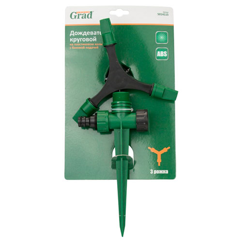 Круговий дощувач на пластиковому кілочку GRAD – 5014115
