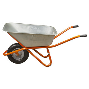 Тачка садово-строительная одноколесная 90л/200 кг FLORA – 5056464