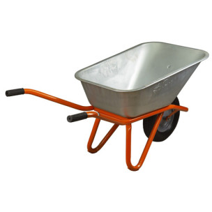 Тачка садово-строительная одноколесная 90л/200 кг FLORA – 5056464
