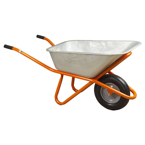 Тачка садово-строительная одноколесная 90л/200 кг FLORA – 5056464