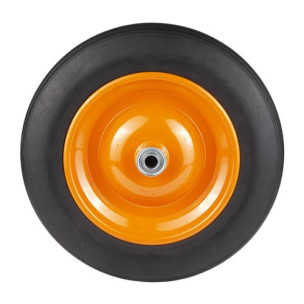 Колесо для тачки 14" безкамерне гумове на підшипнику FLORA – 5058614