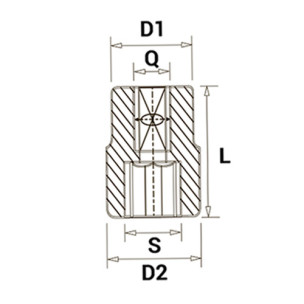 Головка торцевая 19мм 6-гранная 1/2" короткая CrV ULTRA – 6070192