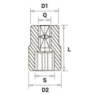 Головка торцева 32м 6-гранна 3/4" CrV ULTRA – 6075322