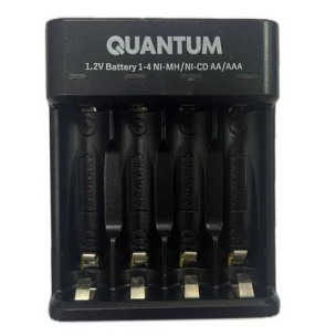 Зарядний пристрій універсальний Quantum QM-BC1040 4-slot (USB)