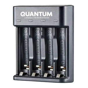 Зарядний пристрій універсальний Quantum QM-BC1040 4-slot (USB)