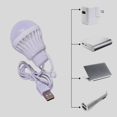 Підвісна LED лампа 5W з кабелем USB