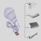Підвісна LED лампа 5W з кабелем USB