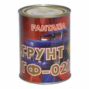 Грунт алкідний ГФ-021 сірий 0,4 л Fantazia